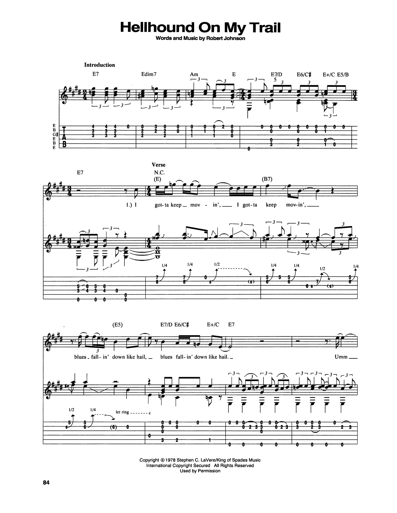 Produktgalerie: Seite 1 von 1 Hell Hound On My Trail, Robert Johnson, Gitarre