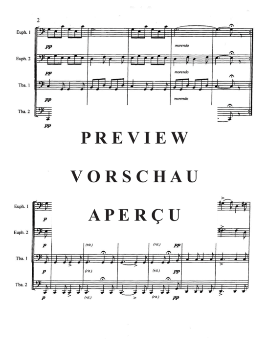 Product gallery: Page 7 of 21 Eleven Songs for Mens Chorus , , (Tuba Quartett EETT)