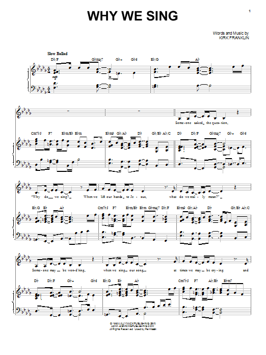 Produktbild zu: Why We Sing