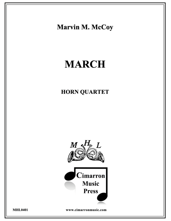 Produktbild zu: MarchMarvin McCoy