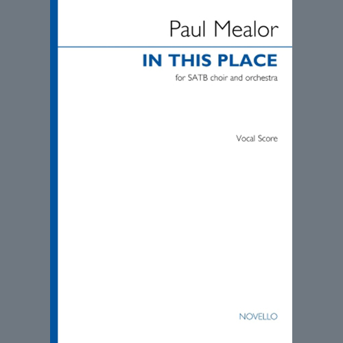cover: In This Place, Paul Mealor
