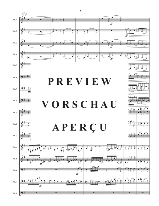 Product gallery: Page 7 of 21 Movement one from Serenade for Strings , , (Horn ensemble 1-8 horns)
