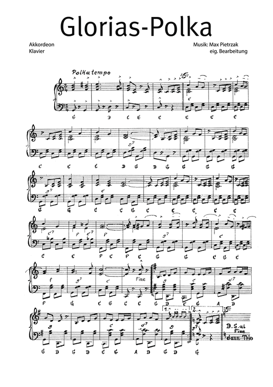 Product picture to: Glorias-Polka Max Pietrzack