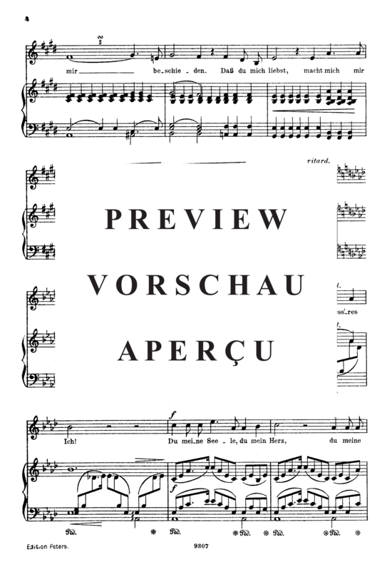 gallery: Widmung Op.25 No.1 , , (Gesang hoch + Klavier)