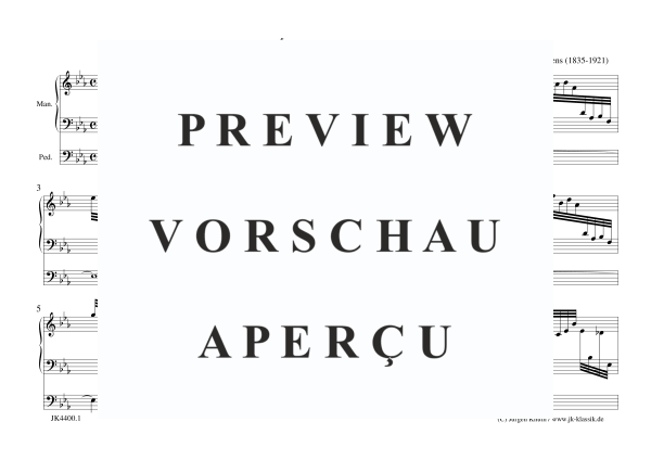 Produktgalerie: Seite 2 von 11 Präludium und Fuge Op.99 Nr.3, , Orgel Solo