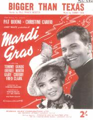 cover: Bigger Than Texas, Pat Boone, Gesang, Gitarre, Klavier