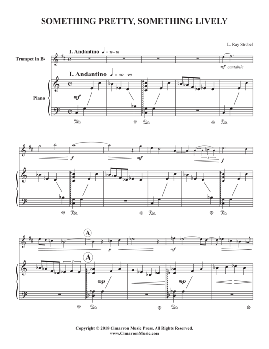 Produktbild zu: Something Pretty, Something Lively Ray L. Strobel
