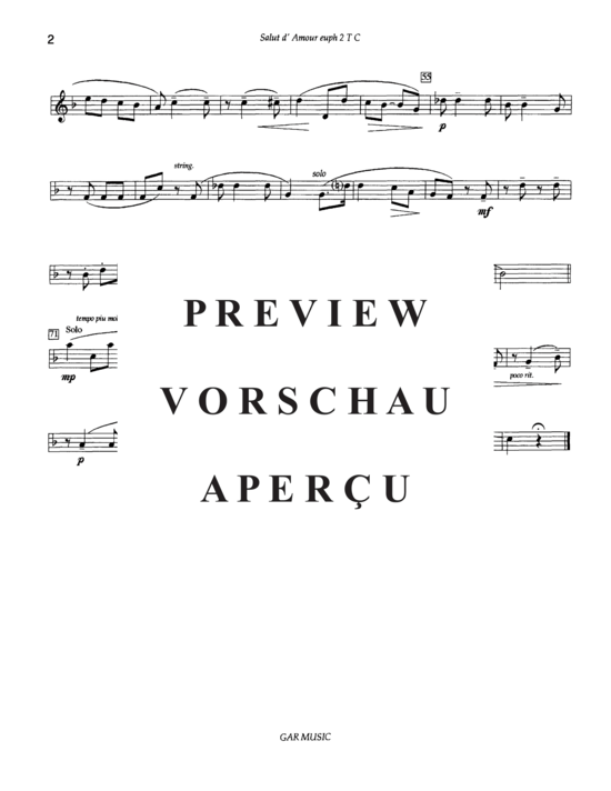 Product gallery: Page 14 of 18 Salut d´Amour , , (Tuba Quartett EETT)