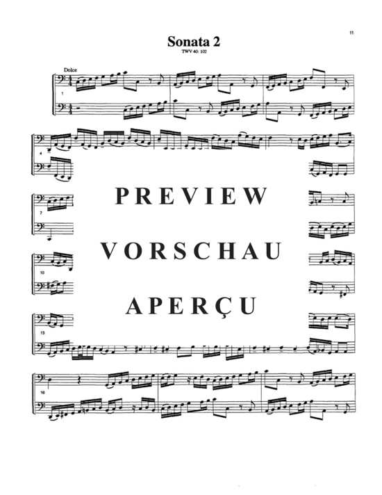 Produktgalerie: Seite 13 von 21 Sechs Sonaten Duette , , (Tuba Duett)