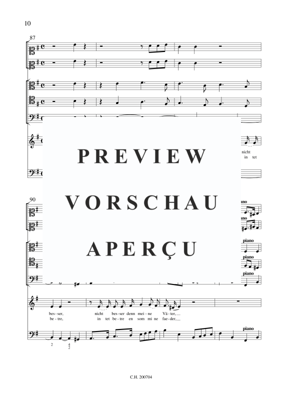 gallery: Es ist gnug, Herr, , (Gemischtes Ensemble Sopran, Streicher und BC)