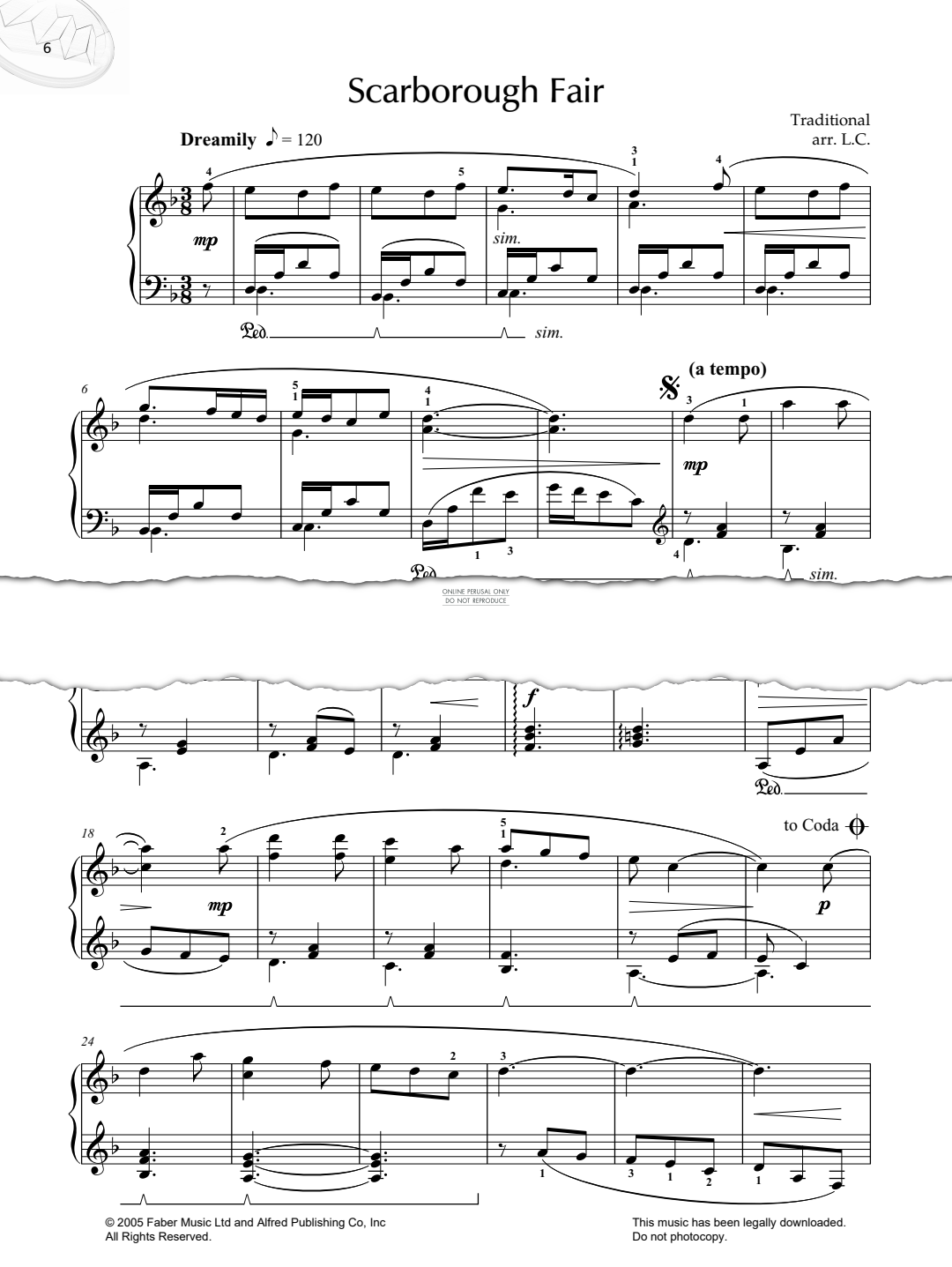 gallery: Scarborough Fair, Traditional