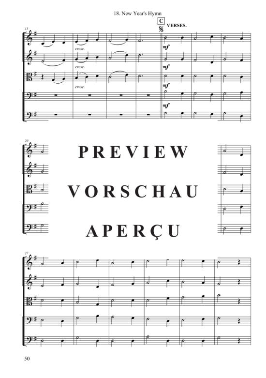 gallery: New Year´s Hymn , , (Streicher Quintett)