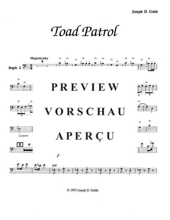 Product gallery: Page 10 of 20 Toad Patrol , , (Tuba Quartett EETT)