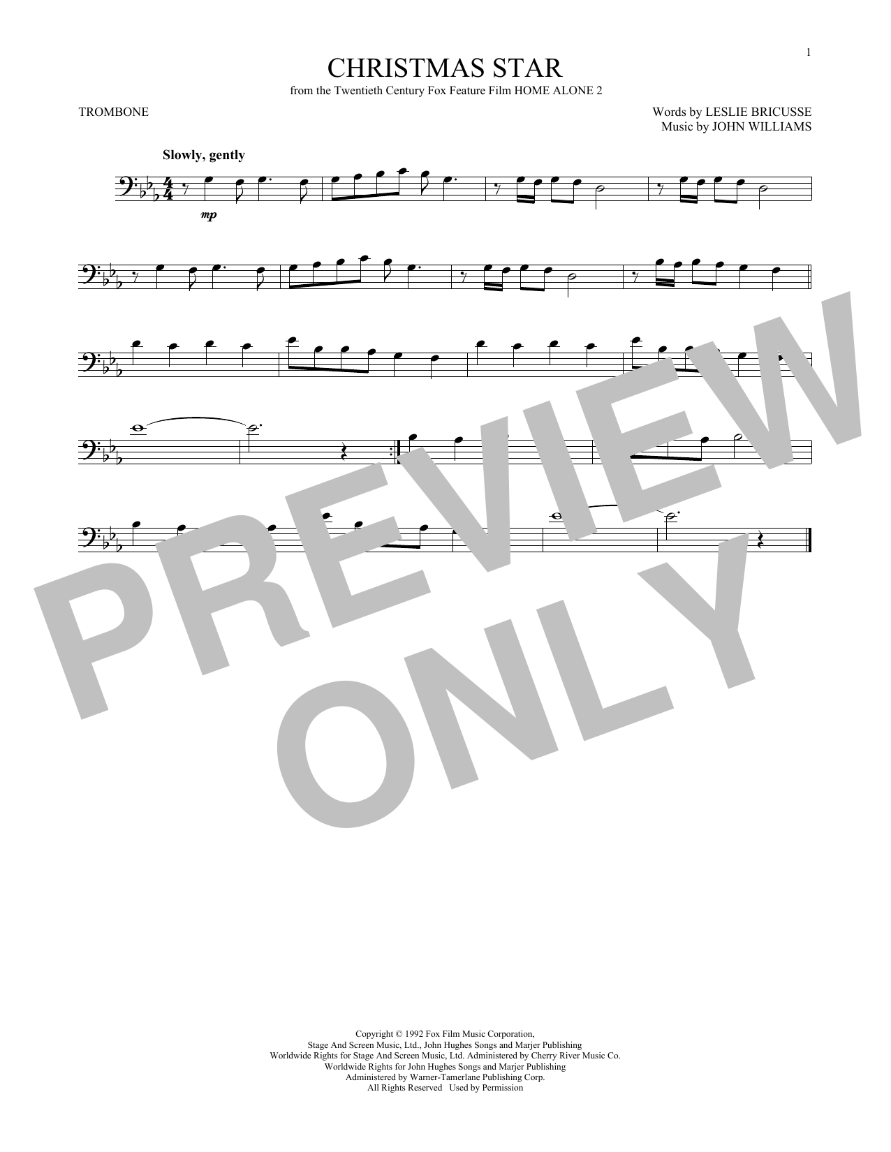 Product gallery: Page 1 of 1 Christmas Star, John Williams