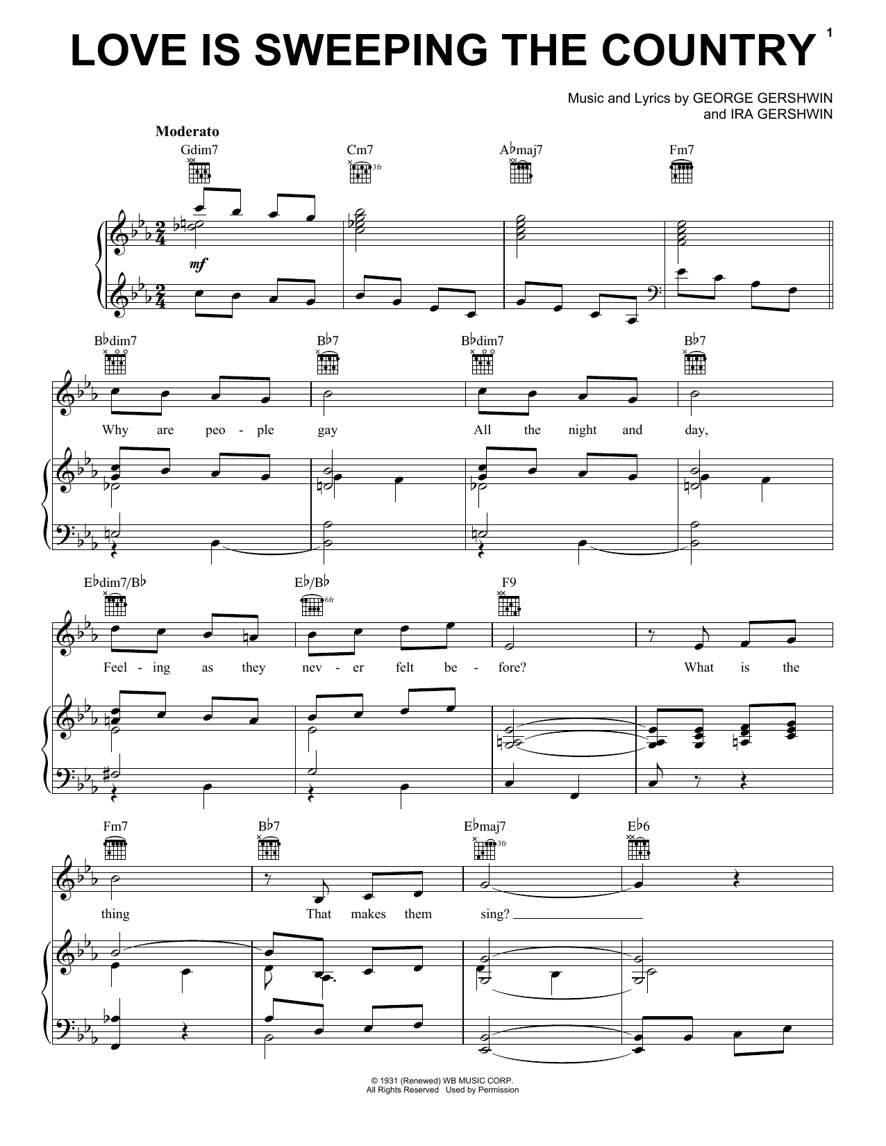 Produktbild zu: Love Is Sweeping The Country