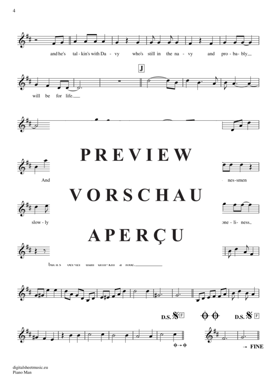 Product gallery: Page 5 of 5 Piano Man , Joel, Billy, Clarinet in B-flat