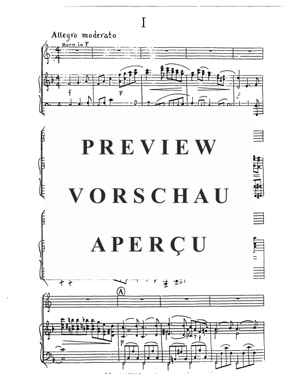 Produktgalerie: Seite 6 von 11 Concerto in F-Dur, , Horn in F und Klavier