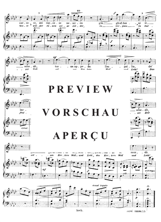 Product gallery: Page 4 of 4 L'augellin da' lacci, Sieber Ferdinand, High Voice and Piano