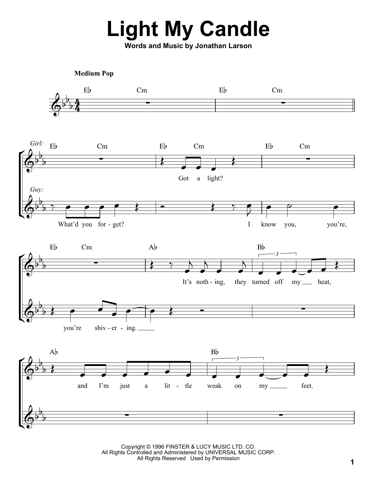 Produktbild zu: Light My Candle