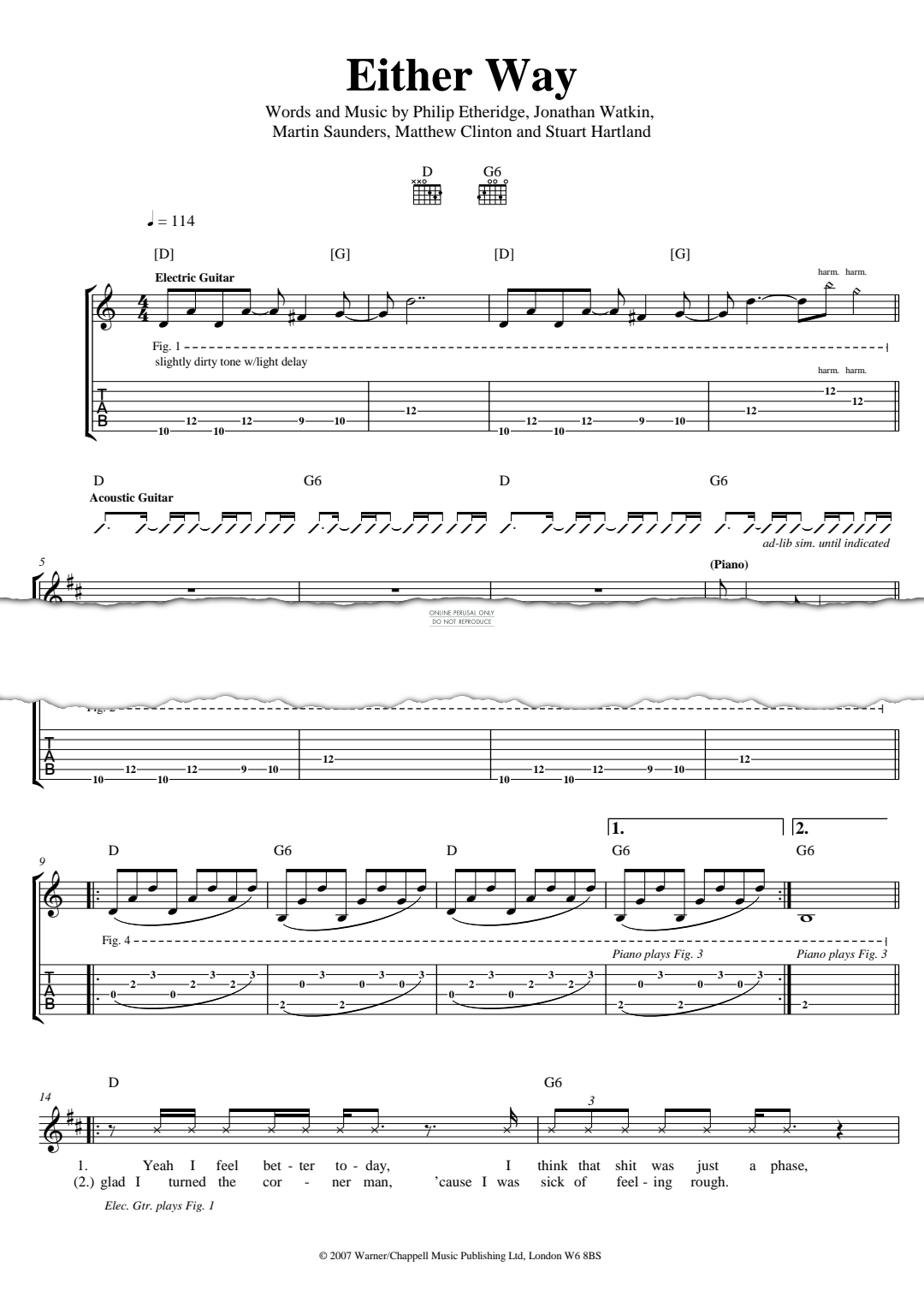 Produktgalerie: Seite 1 von 1 Either Way, The Twang, Gesang, Gitarre