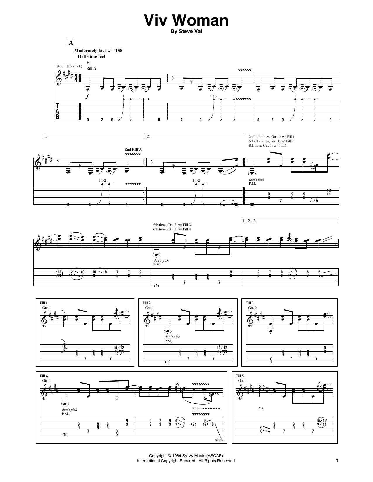 Produktgalerie: Seite 1 von 1 Viv Woman, Steve Vai, Gitarre