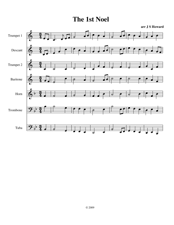 Produktbild zu: The 1st NoelJohn Sebastopol Howard