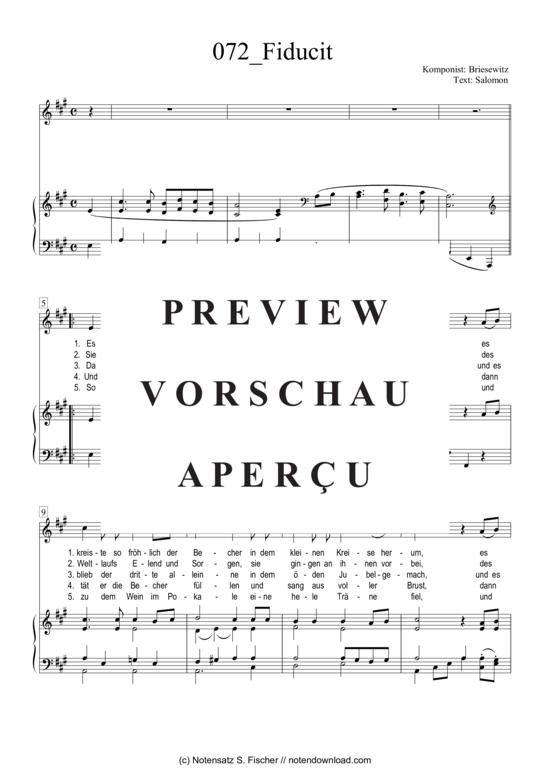 Produktgalerie: Seite 2 von 3 Fiducit , , Klavier und Gesang