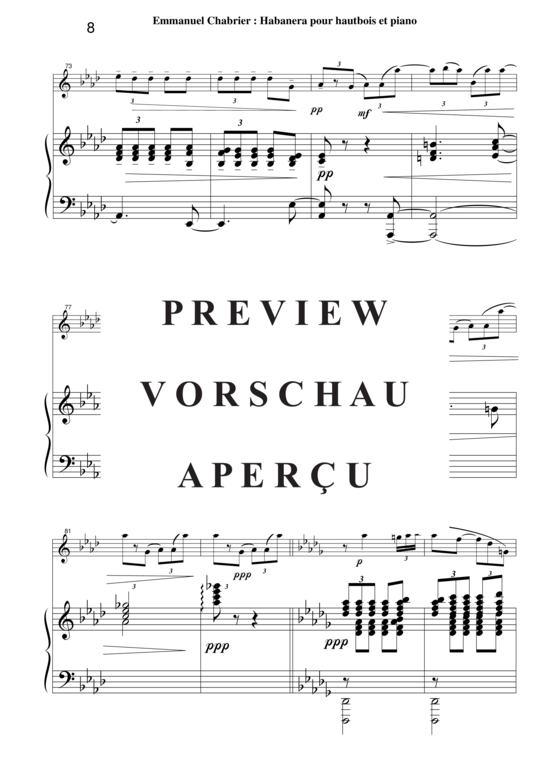 Product gallery: Page 9 of 16 Habanera , , (Oboe + Keyboard)