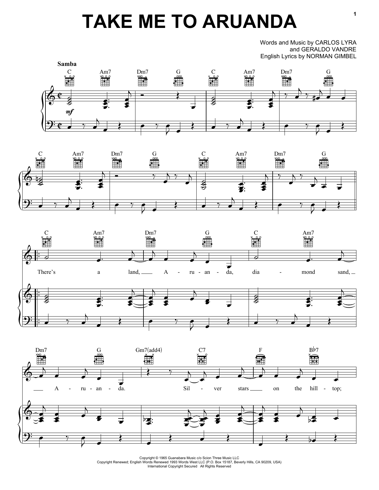Produktgalerie: Seite 1 von 1 Take Me To Aruanda, Astrud Gilberto, Gesang, Gitarre, Klavier