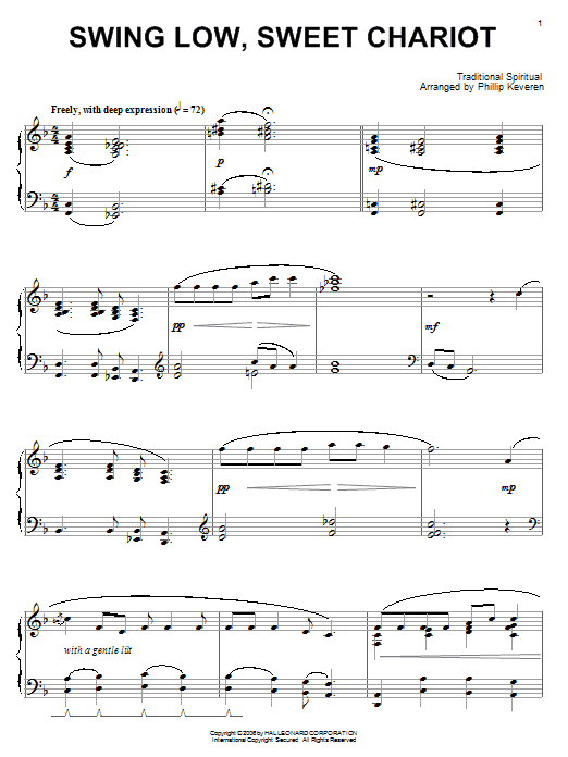 Produktbild zu: Swing Low, Sweet Chariot