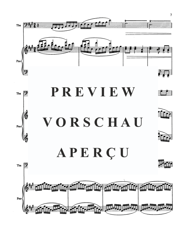 Produktgalerie: Seite 9 von 11 Suite No. 5, , Tuba und Klavier