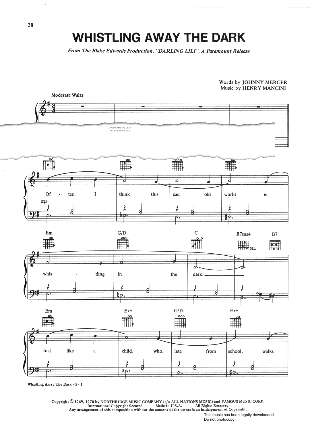 Produktbild zu: Whistling Away The Dark