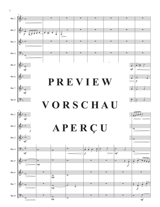 Product gallery: Page 4 of 21 Ave regina caelorum , , (Horn ensemble 1-8 horns in F)