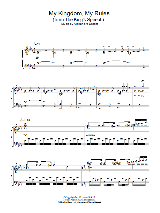 Product gallery: Page 1 of 1 My Kingdom, My Rules, Alexandre Desplat