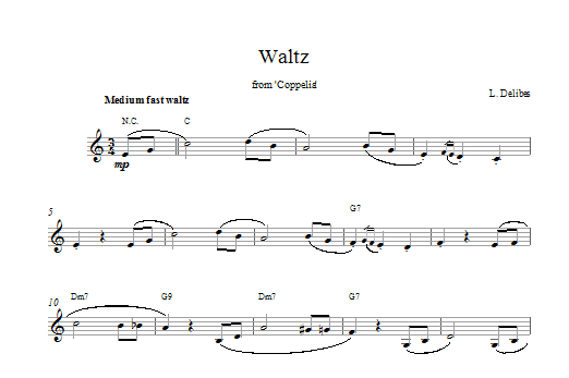 Product picture to: Coppelia Waltz