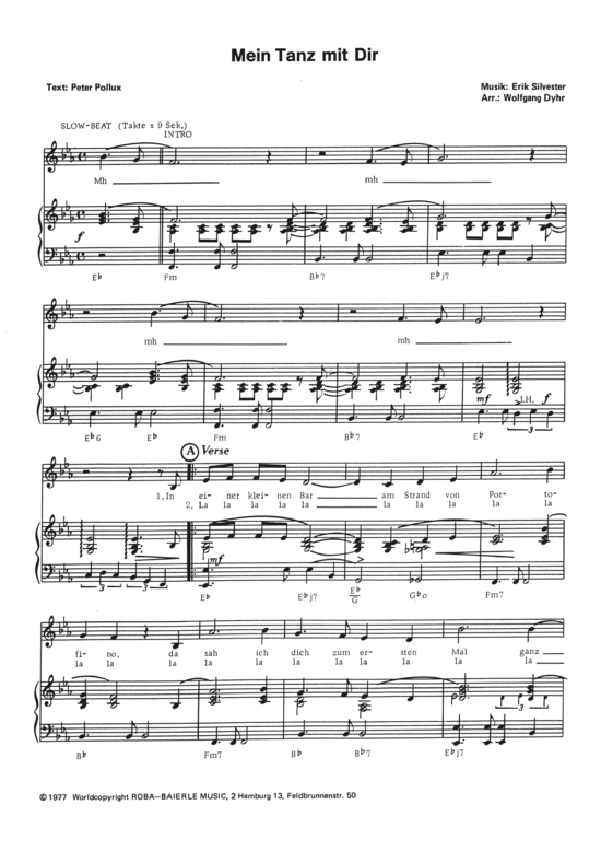 Produktbild zu: Mein Tanz mit dir 1977