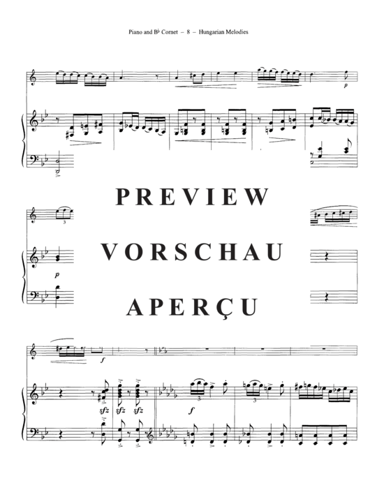 gallery: Hungarian Melodies , , (Euphonium/Kornett + Klavier)