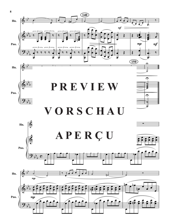 Product gallery: Page 9 of 21 Sonata for Horn , , (horn in F + piano)