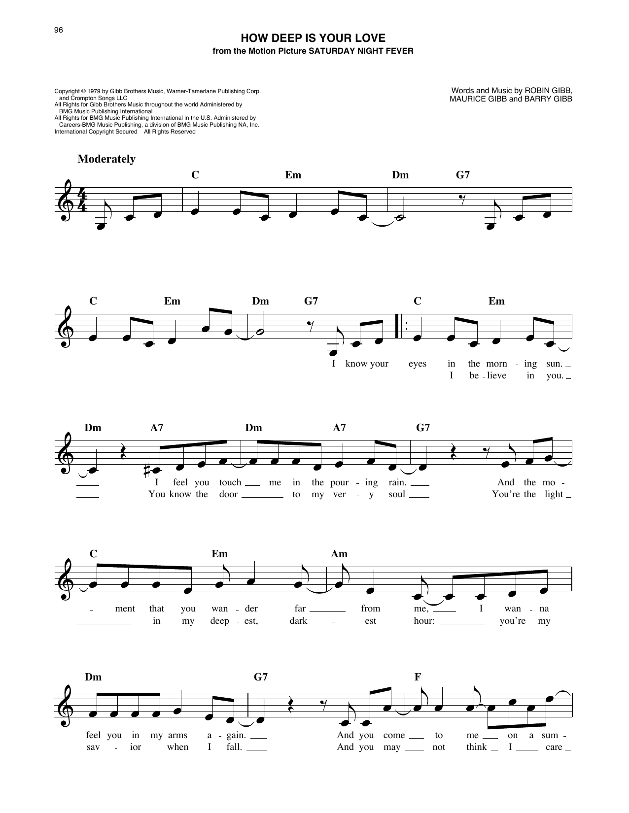 Produktgalerie: Seite 1 von 1 How Deep Is Your Love, The Bee Gees