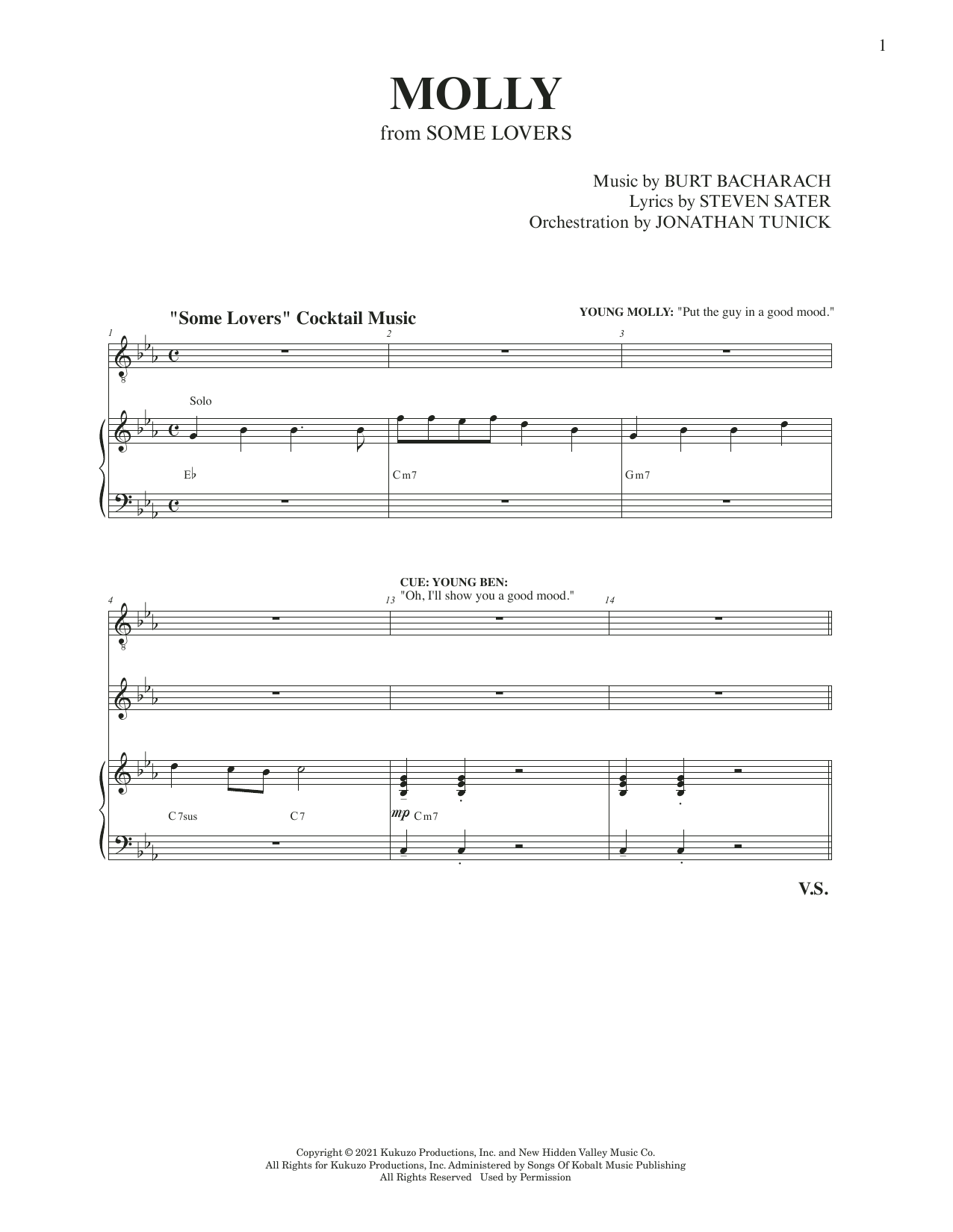 Produktbild zu: Molly (from Some Lovers)