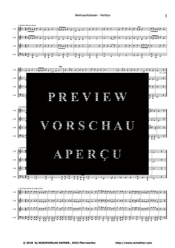 gallery: Weihnachtslieder Nr. 3, , (Gemischtes Ensemble)