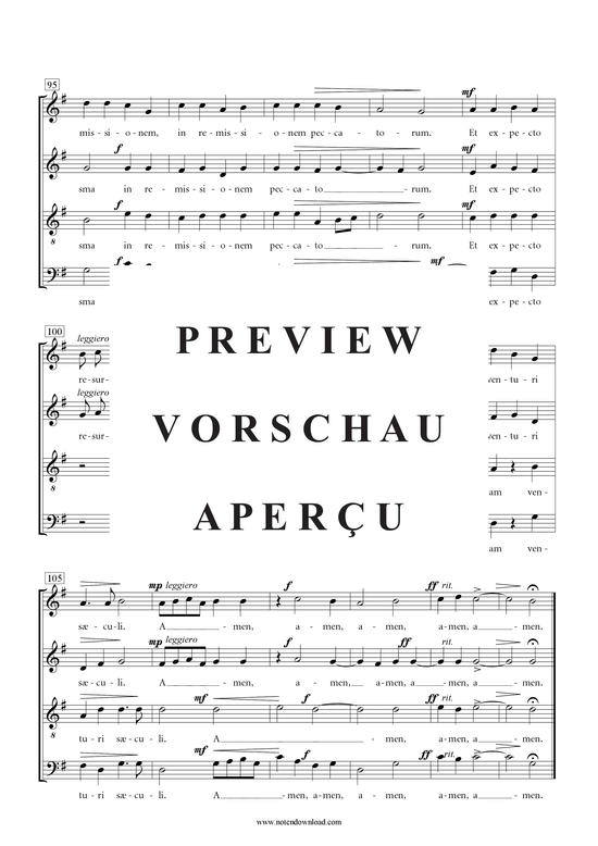 Produktgalerie: Seite 15 von 18 Messe , , (Gemischter Chor SATB)