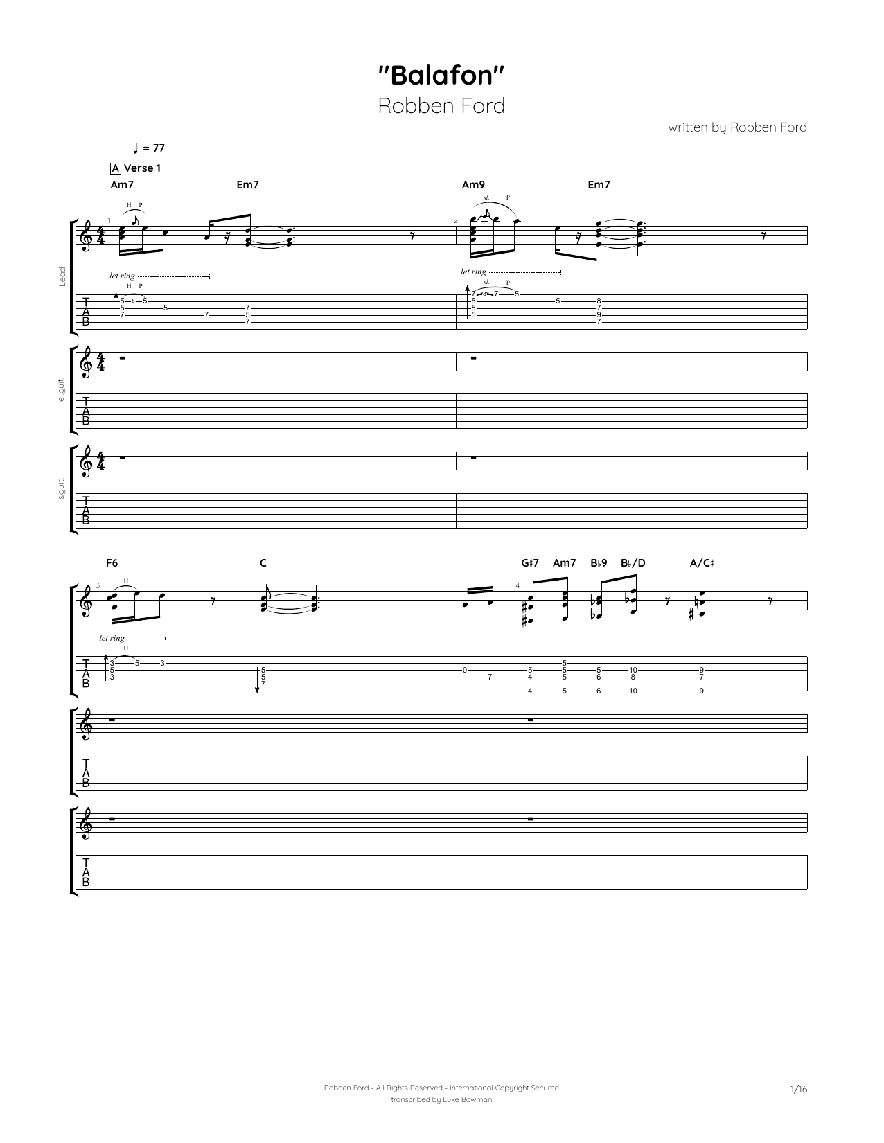 Produktbild zu: Balafon