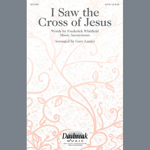 cover: I Saw The Cross Of Jesus, Gary Lanier