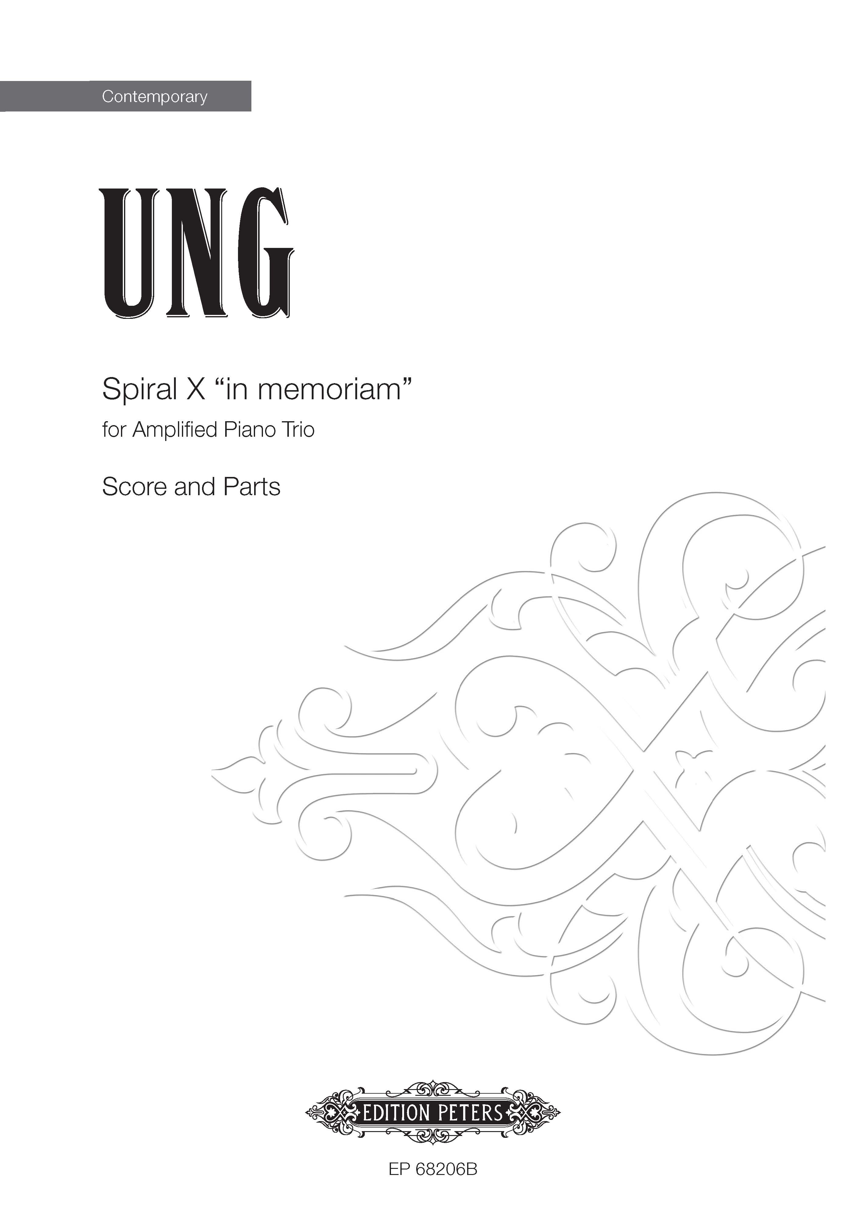 Produktbild zu: Spiral X "in memoriam"