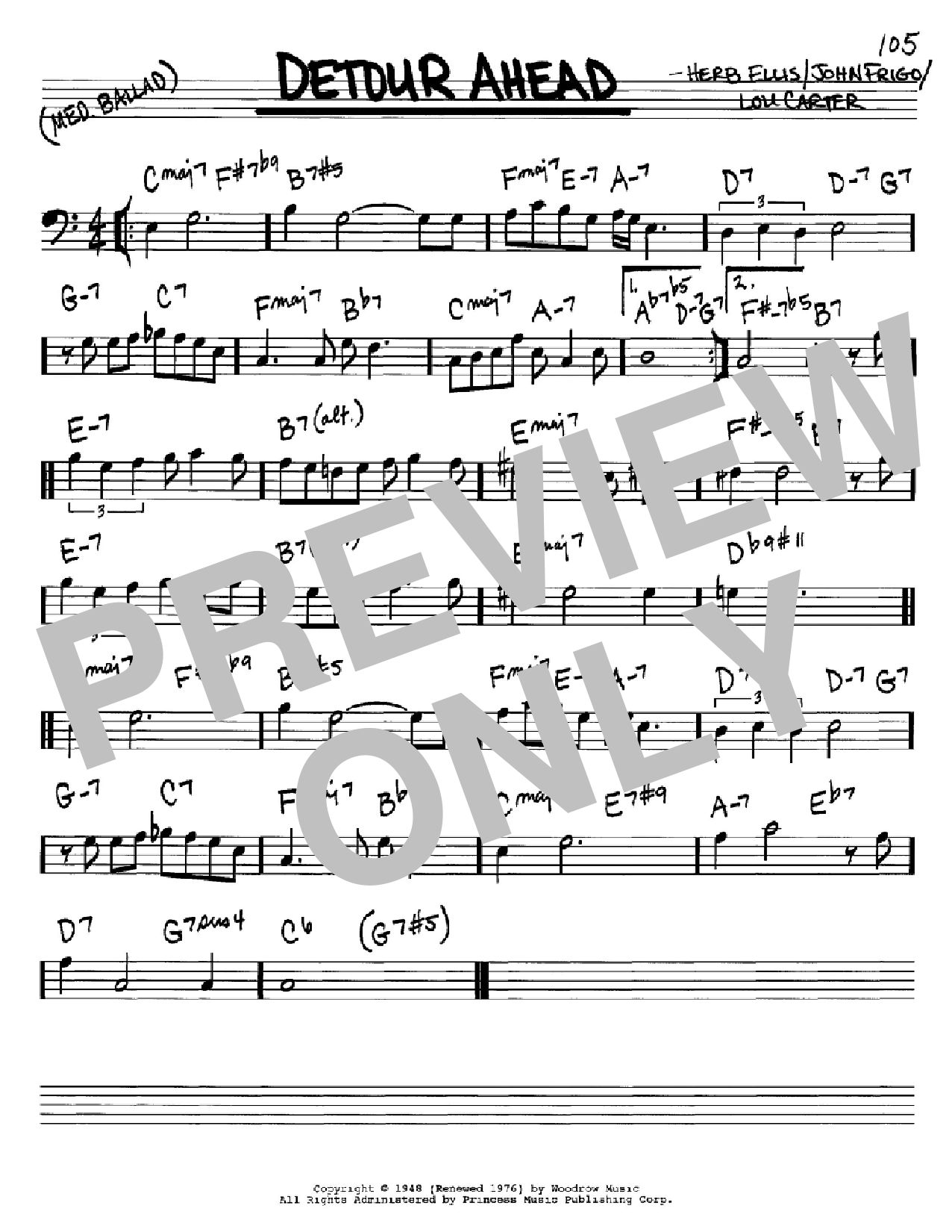 Produktbild zu: Detour Ahead - Herb Ellis