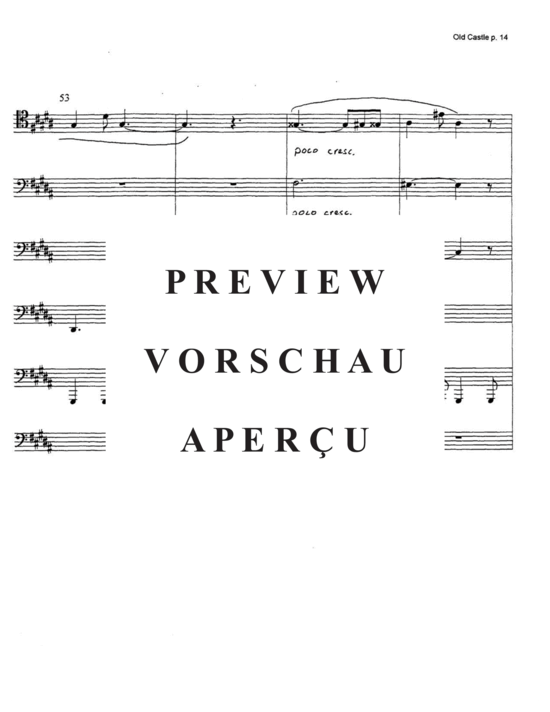 Produktgalerie: Seite 16 von 21 The Old Castle , , (Tuba Ensemble EEETTT)