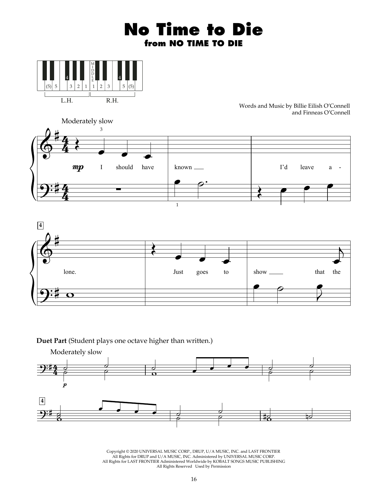 Product gallery: Page 1 of 1 No Time To Die, Billie Eilish