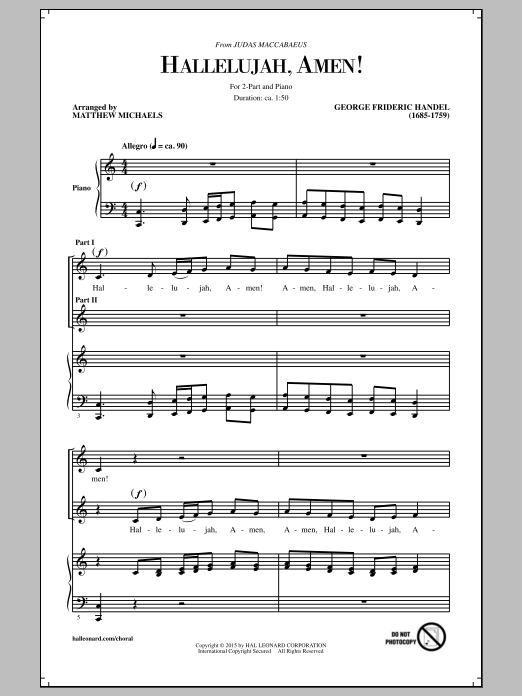 Produktbild zu: Hallelujah, Amen!