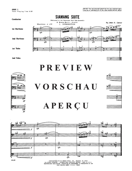 gallery: Siamang Suite , , (Tuba Quartett EETT)